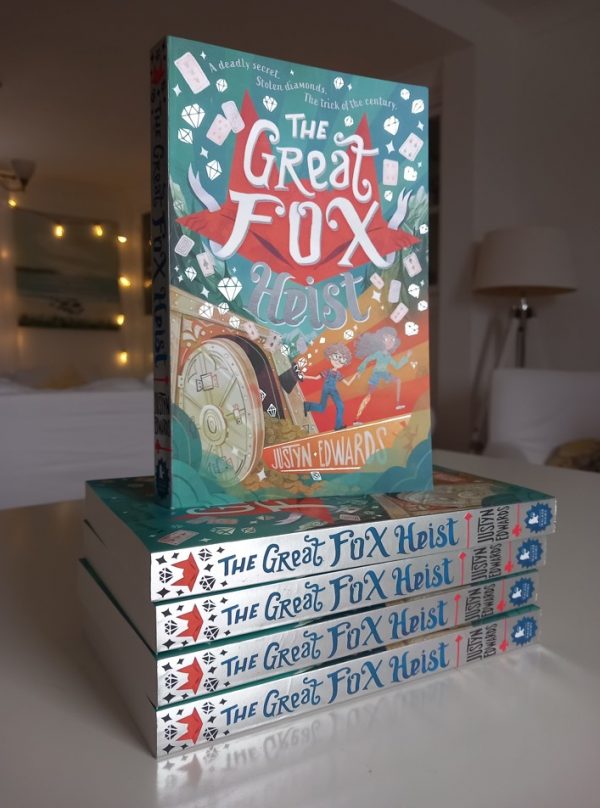 Signed and dedicated copy of The Great Fox Heist – Justyn Edwards Author